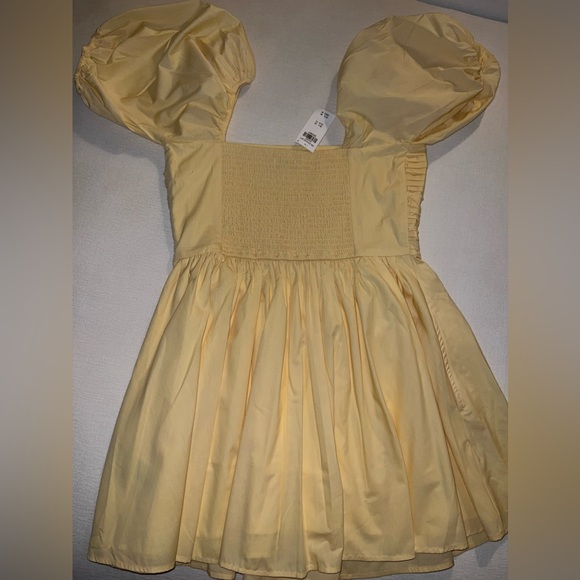 NWT Abercrombie Emerson Waisted Poplin Mini Dress - Picture 4 of 7